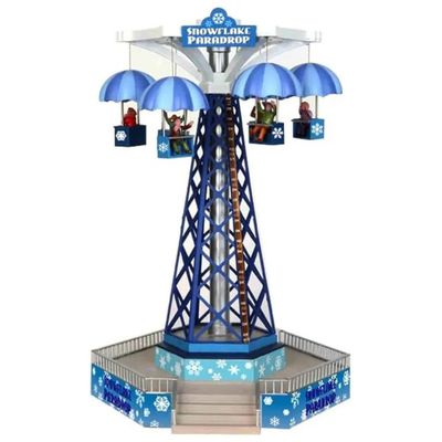 LEMAX Snowflake Paradrop – Decorazione da Luna Park con Luci e Suoni LEMAX Snowflake Paradrop – Decorazione da Luna Park con Luci e Suoni