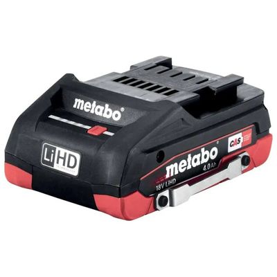Metabo 624989000 Batteria LiHD 18 V 4,0 Ah con staffa di sicurezza Metabo 624989000 Batteria LiHD 18 V 4,0 Ah con staffa di sicurezza