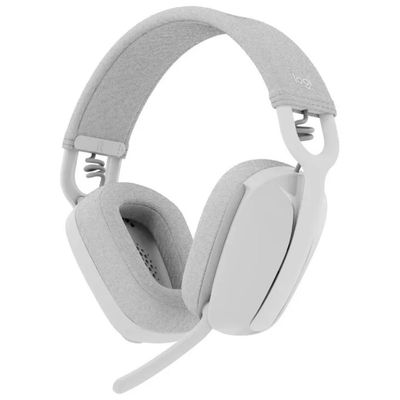 Logitech Zone Vibe 100 Cuffie Wireless Bluetooth 5.2 Bianche