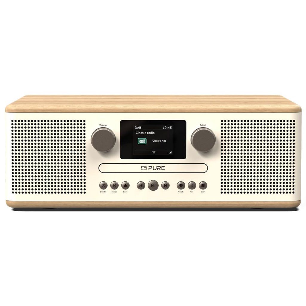 Pure Classic C-D6 – Radio DAB+/FM con lettore CD e Bluetooth, bianco avena Pure Classic C-D6 – Radio DAB+/FM con lettore CD e Bluetooth, bianco avena