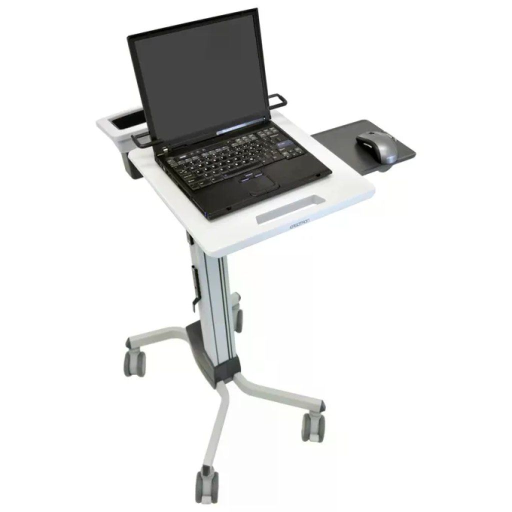 Ergotron Neo-Flex carrello mobile regolabile per laptop, grigio Ergotron Neo-Flex carrello mobile regolabile per laptop, grigio