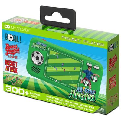 MY ARCADE All Star Arena – Console Retrogaming Portatile Verde, 307 Giochi MY ARCADE All Star Arena – Console Retrogaming Portatile Verde, 307 Giochi