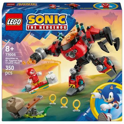 LEGO Sonic: Knuckles contro il Mech Egg Crusher del Dr. Eggman LEGO Sonic: Knuckles contro il Mech Egg Crusher del Dr. Eggman