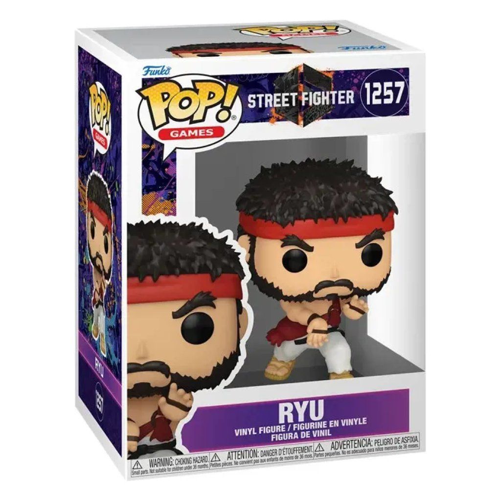 Funko POP! Games Street Fighter 6 – Ryu, figura in vinile