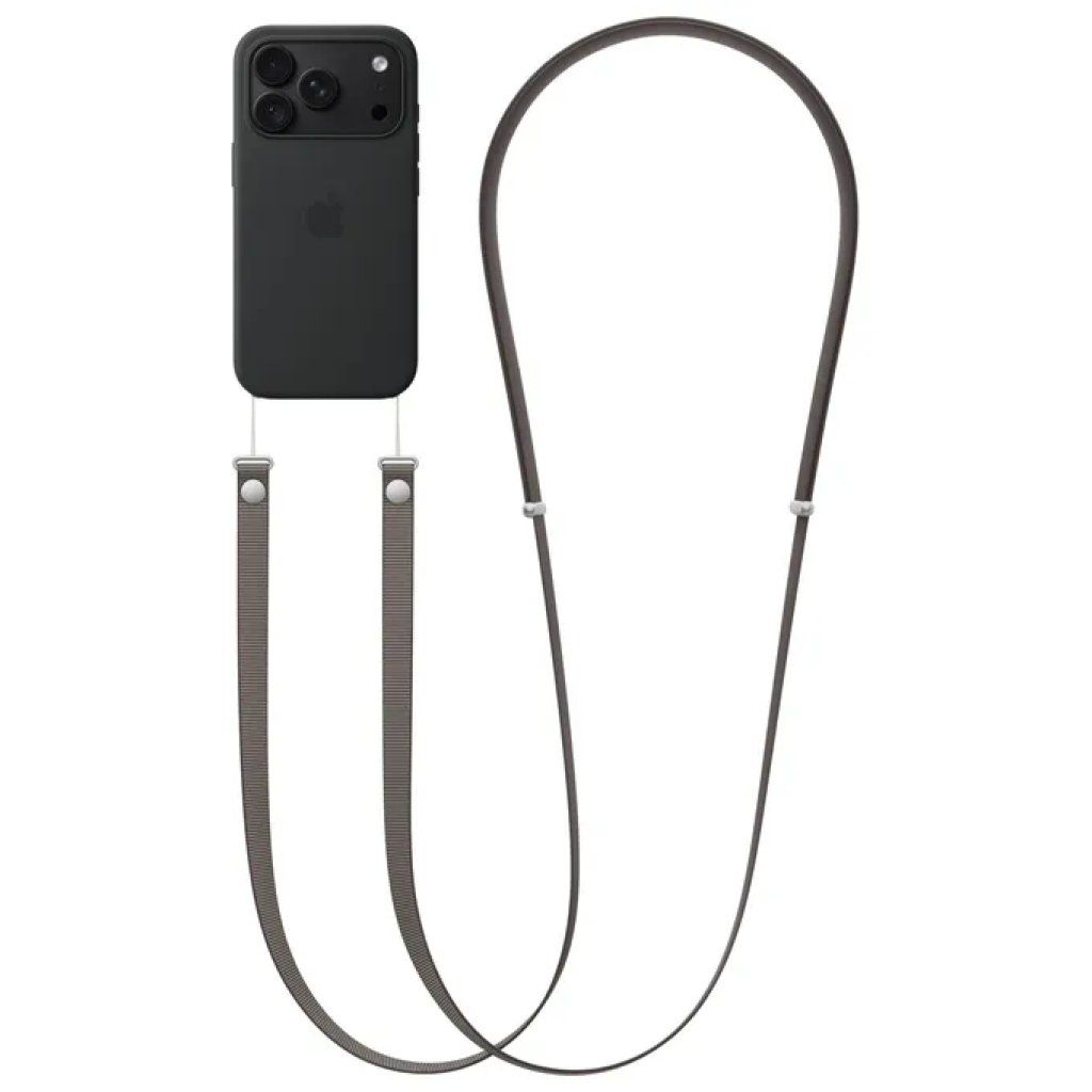 Apple Tracolla regolabile in PET riciclato per custodie MagSafe – Grigio talpa