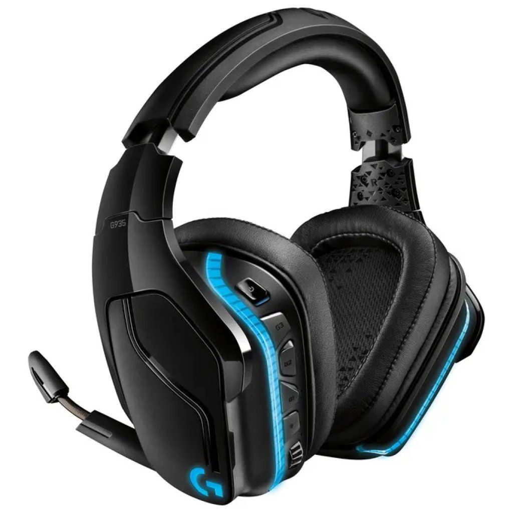 Logitech G G935 – Cuffie Gaming Wireless 7.1 con LIGHTSYNC RGB
