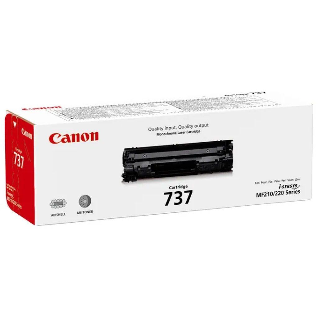 Canon CRG-737 Toner Originale Nero, 2.400 Pagine