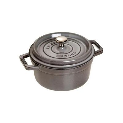Staub 40509-304 Cocotte Pentola in ghisa diametro 20 cm peso 3,4 Kg colore Grigio Staub 40509-304 Cocotte Pentola in ghisa diametro 20 cm peso 3,4 Kg colore Grigio