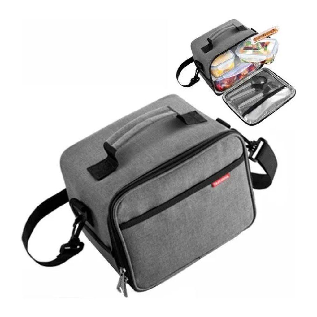 Tescoma Freshbox – Borsa termica con 3 contenitori, 2,5 L Tescoma Freshbox – Borsa termica con 3 contenitori, 2,5 L