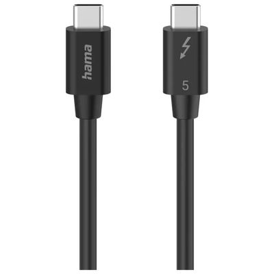 Hama Cavo USB-C 3.2 Gen 2 Thunderbolt 5, 1 m, Nero Hama Cavo USB-C 3.2 Gen 2 Thunderbolt 5, 1 m, Nero