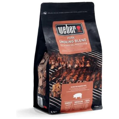 Weber 17664 Chips per Affumicatura per Carne di Maiale, 700 g Weber 17664 Chips per Affumicatura per Carne di Maiale, 700 g