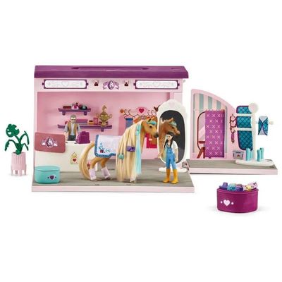 Schleich 42587 Boutique Pop-Up di Sofia con Cavallo e Accessori
