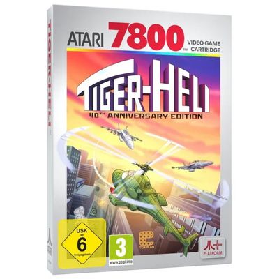 RETRO GAMES Tiger-Heli 40th Anniversary Edition per Atari 2600+ e 7800+ RETRO GAMES Tiger-Heli 40th Anniversary Edition per Atari 2600+ e 7800+