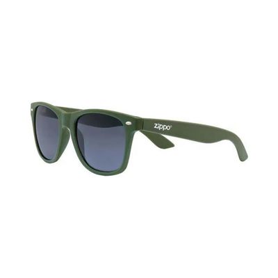 Zippo OB21-28 Occhiali da Sole Unisex Verdi UV400 Zippo OB21-28 Occhiali da Sole Unisex Verdi UV400