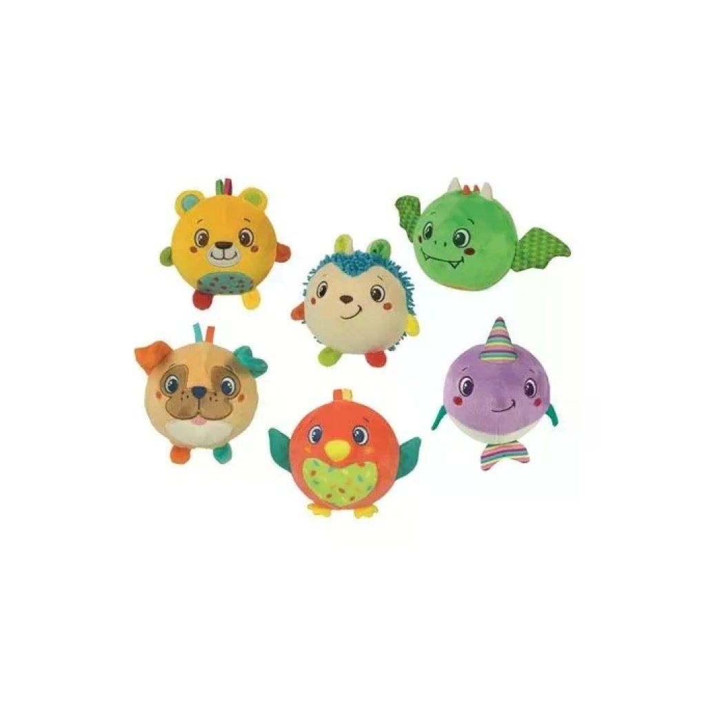 Clementoni 17683 – Set di peluche colorati per bambini
