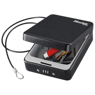 MASTERLOCK Master Lock P005CEURBLKHRO – Cassetta portatile con combinazione