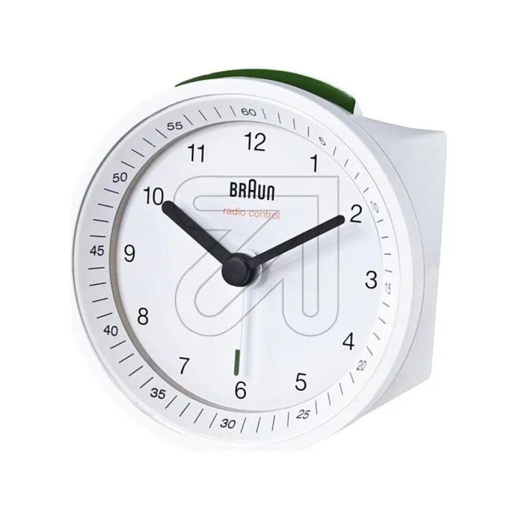 Braun BC07W-DCF Sveglia Analogica Radiocontrollata Bianca Braun BC07W-DCF Sveglia Analogica Radiocontrollata Bianca