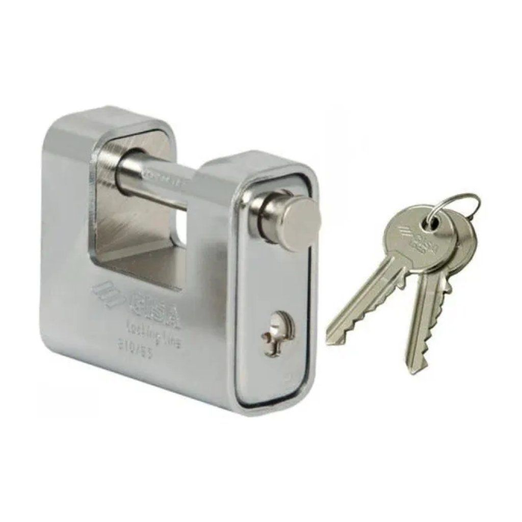 CISA LockingLine 21810 Lucchetto Corazzato Nichelato