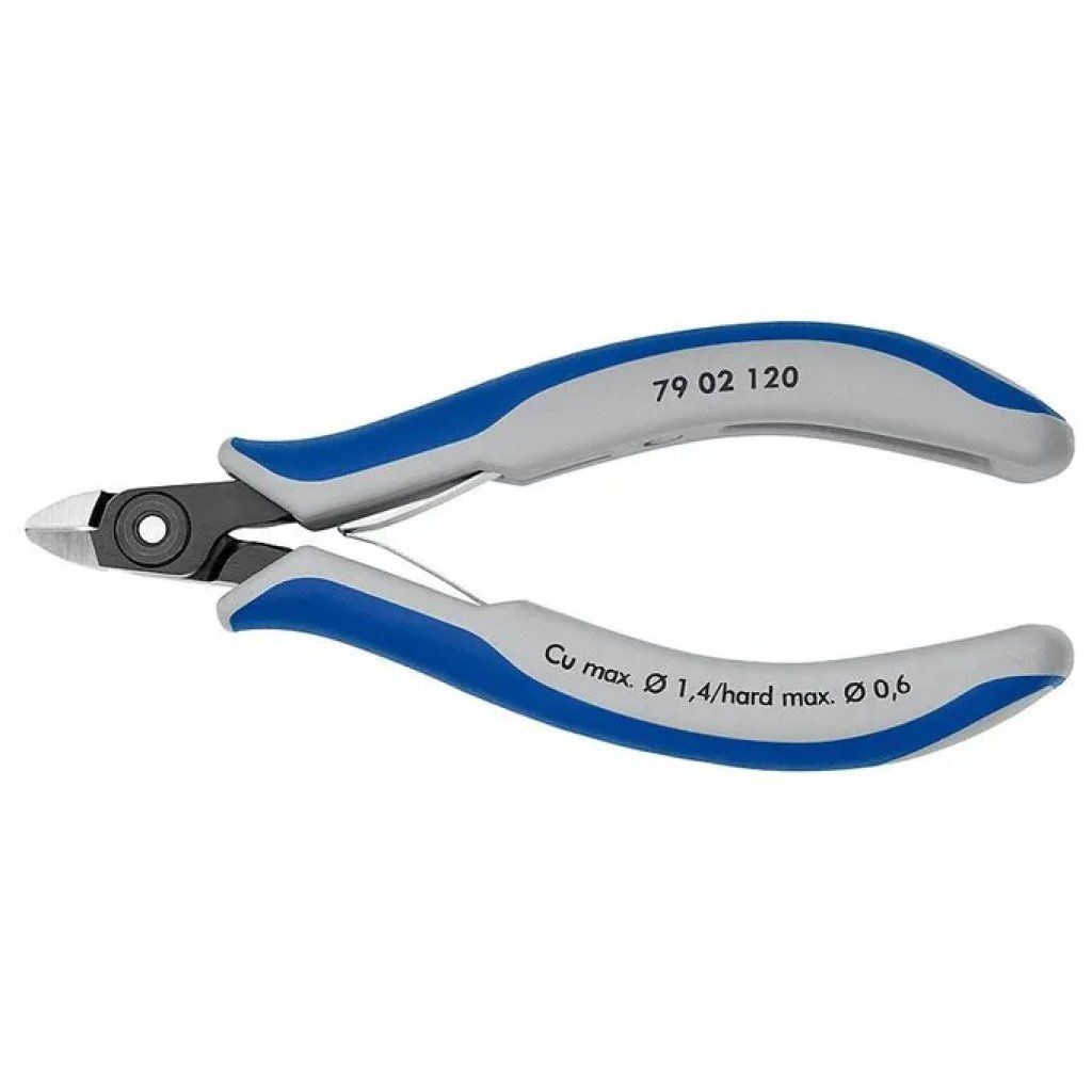 KNIPEX 79 02 120 Tronchese laterale di precisione per elettronica, 120 mm KNIPEX 79 02 120 Tronchese laterale di precisione per elettronica, 120 mm