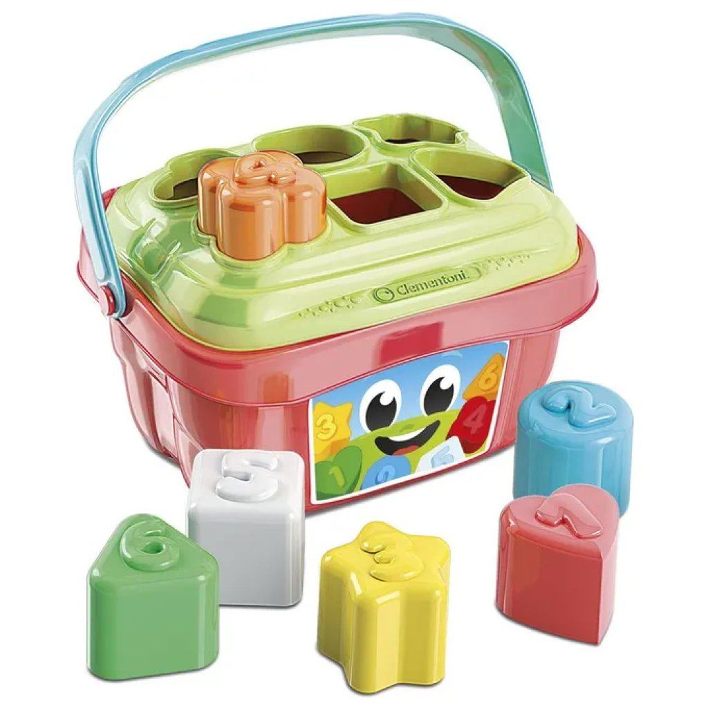 Clementoni Secchiello Forme e Colori con 6 Formine