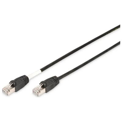 Digitus Cavo Ethernet Patch Cat 6 S/FTP da Esterno, 10 m, Nero