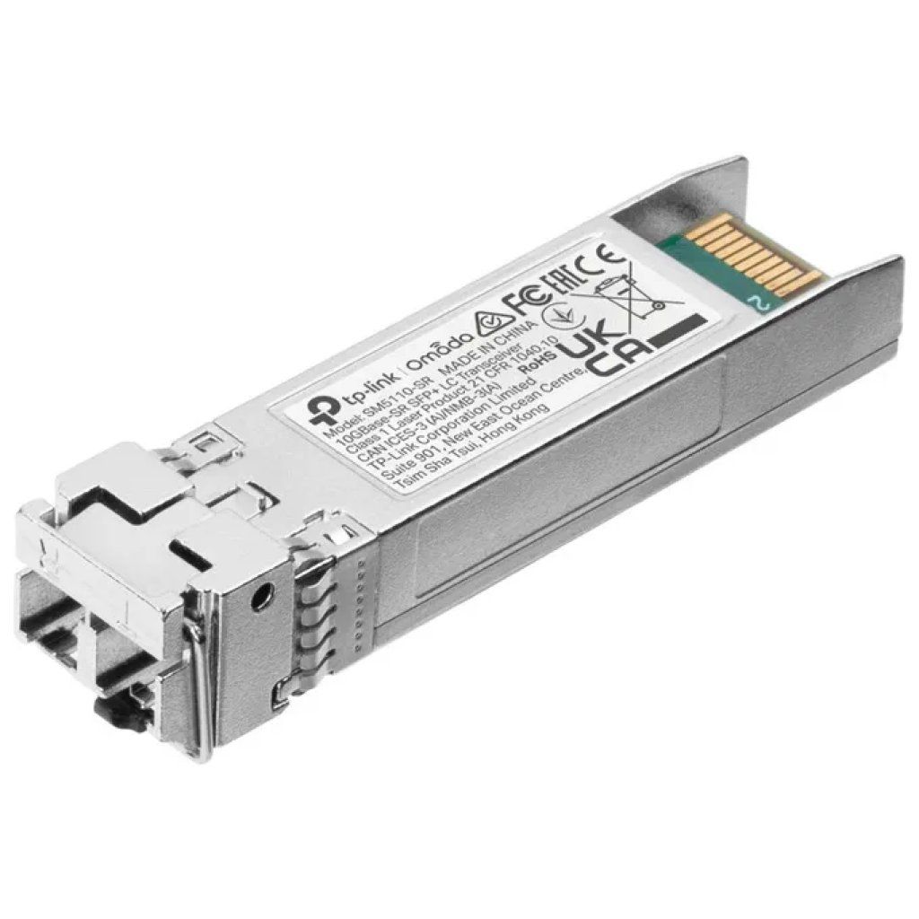 TP-Link SM5110-SR(8-PACK) Modulo Ricetrasmettitore Fibra Ottica 10000 Mbit-s SFP+ 850 nm Omada SM5110-SR TP-Link SM5110-SR(8-PACK) Modulo Ricetrasmettitore Fibra Ottica 10000 Mbit-s SFP+ 850 nm Omada SM5110-SR