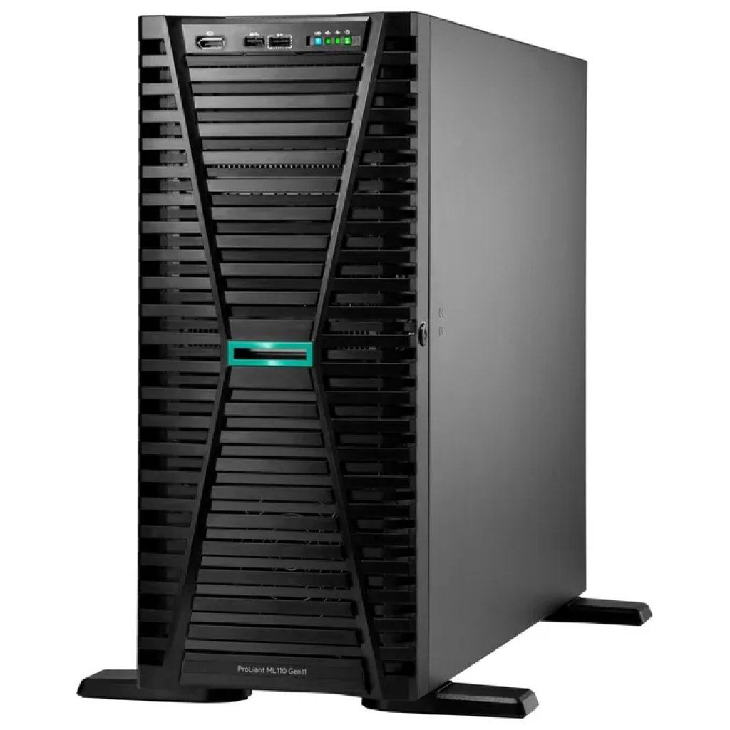 HPE P71659-425 ProLiant ML110 Gen11 Server Tower Intel Xeon Silver 4510 12 HPE P71659-425 ProLiant ML110 Gen11 Server Tower Intel Xeon Silver 4510 12
