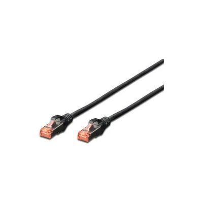 DIGITUS Cavo Ethernet Patch Cat 6 S/FTP RJ45, LSZH, 1 m, Nero DIGITUS Cavo Ethernet Patch Cat 6 S/FTP RJ45, LSZH, 1 m, Nero