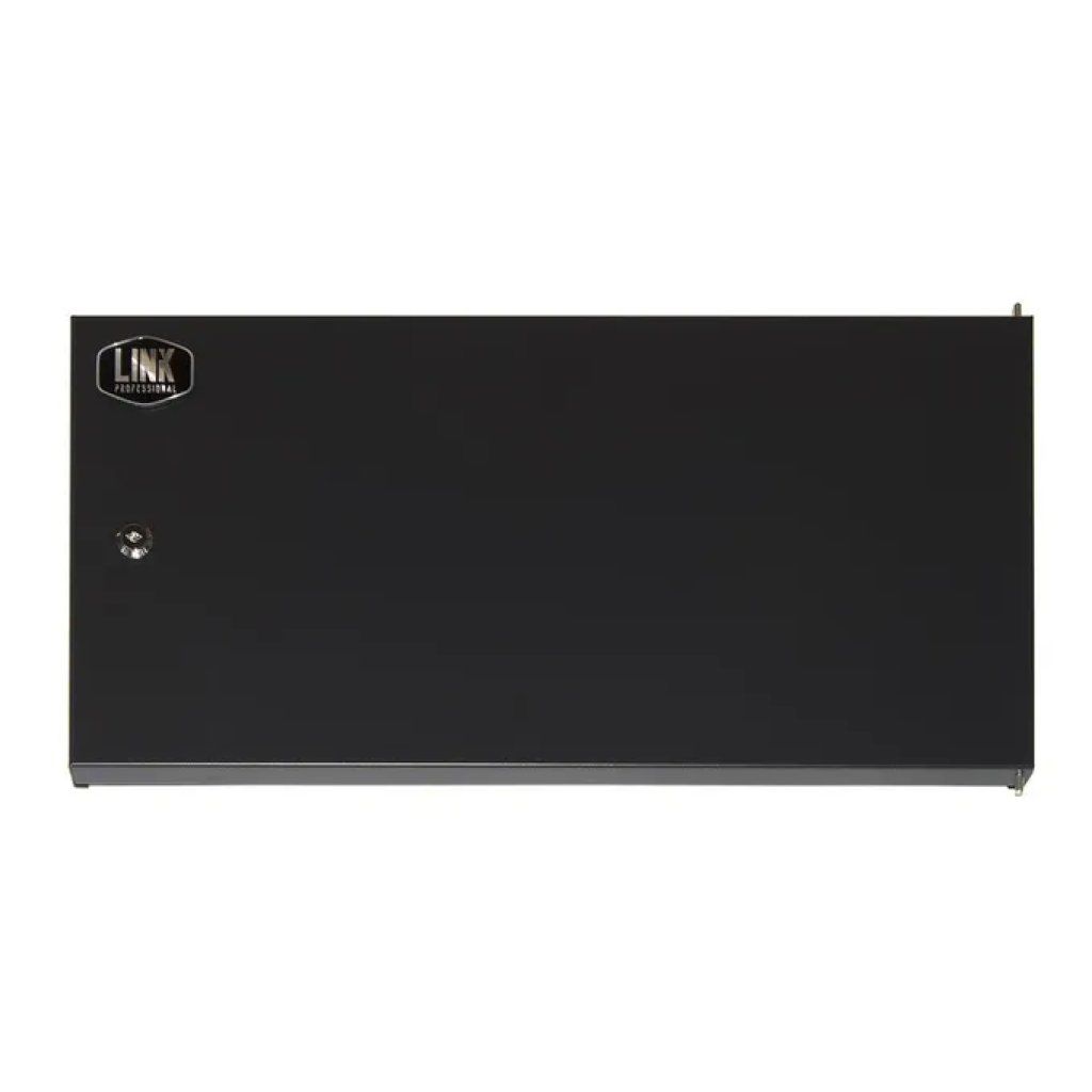 Link LK1907UNF – Porta piena con serratura per rack 6U, nera Link LK1907UNF – Porta piena con serratura per rack 6U, nera