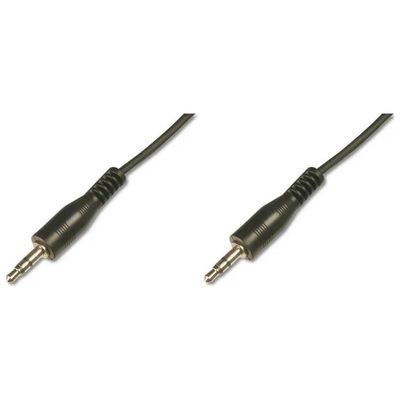 Digitus AK203MM Cavo Audio Stereo Jack 3,5 mm, 2 m, Nero