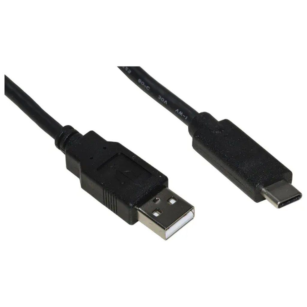 LINK LKC2003H Cavo USB-A maschio a USB-C maschio, 30 cm, nero