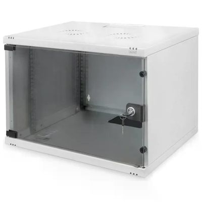 DIGITUS Armadio Rack a Parete SOHO 19″, 540 × 400 mm, smontato DIGITUS Armadio Rack a Parete SOHO 19″, 540 × 400 mm, smontato