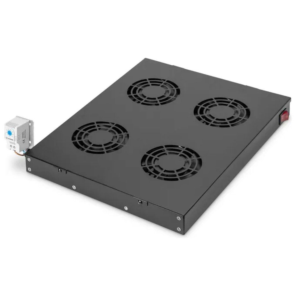 Digitus DN-19 FAN-4-HO-SW Unita' ventilante per installazione variabile da 483 mm 4 ventole 552 m³-h 13 Digitus DN-19 FAN-4-HO-SW Unita' ventilante per installazione variabile da 483 mm 4 ventole 552 m³-h 13