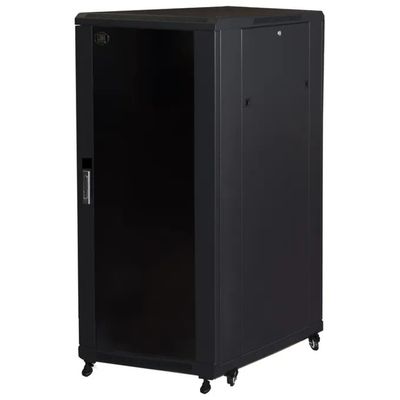 LINK LK1927U68N Armadio Rack 19'' 27U Porta Vetro Frontale in Acciaio e Vetro di Sicurezza con LINK LK1927U68N Armadio Rack 19'' 27U Porta Vetro Frontale in Acciaio e Vetro di Sicurezza con