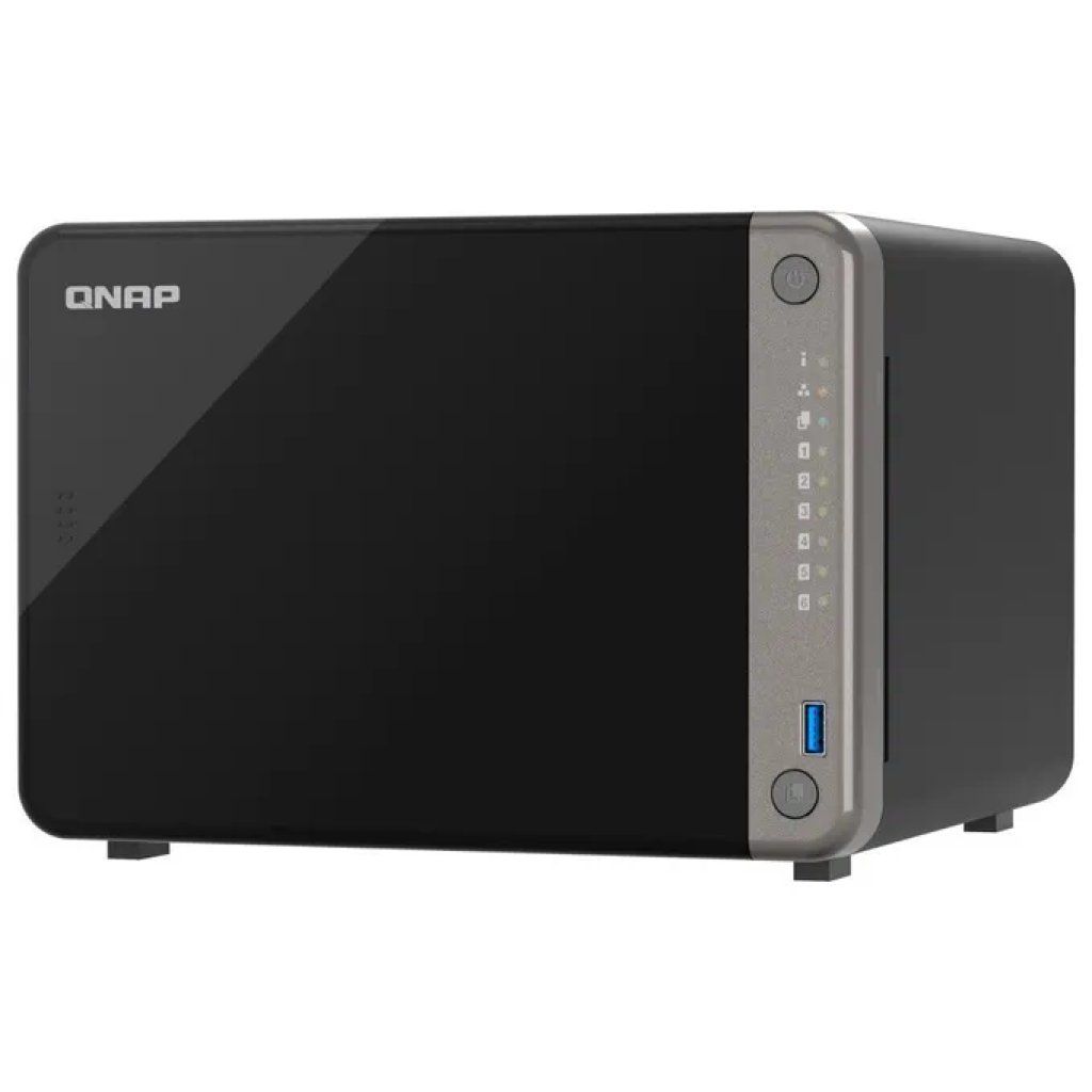 QNAP TS-AI642-8G NAS tower 6 bay NPU AI 6 TOPS processore ARM octa-core 8 GB RAM 2