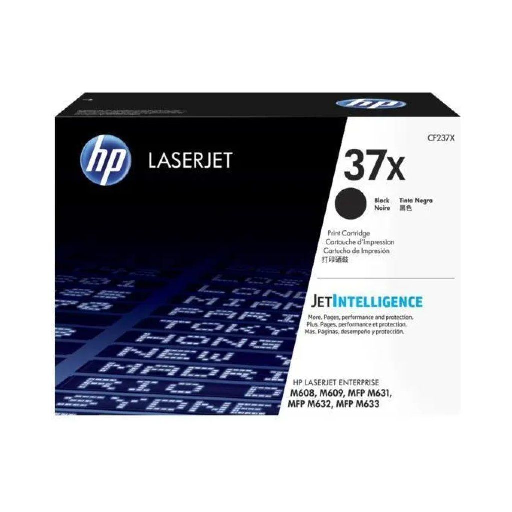 HP CF237X Toner Nero ad Alta Capacita' Originale per Stampanti LaserJet Enterprise M607 M608 M609