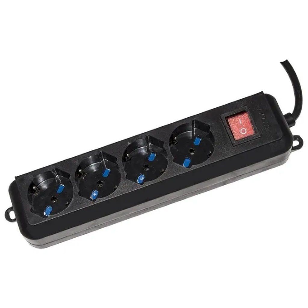 LINK LKMP04N Multipresa Universale 4 Prese, 16A, 2500W, Cavo 1,5 m, Nera LINK LKMP04N Multipresa Universale 4 Prese, 16A, 2500W, Cavo 1,5 m, Nera