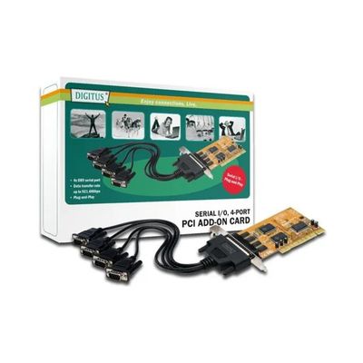 Digitus DS-33002 Scheda PCI seriale RS-232 a 4 porte