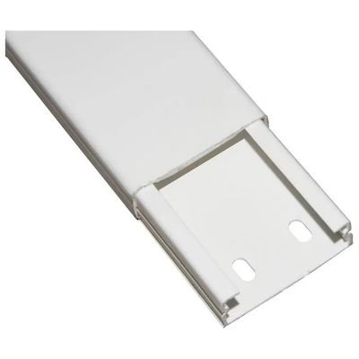 LINK LK46118 Canalina passacavi da muro 46 × 18 mm, 2 m, bianca LINK LK46118 Canalina passacavi da muro 46 × 18 mm, 2 m, bianca