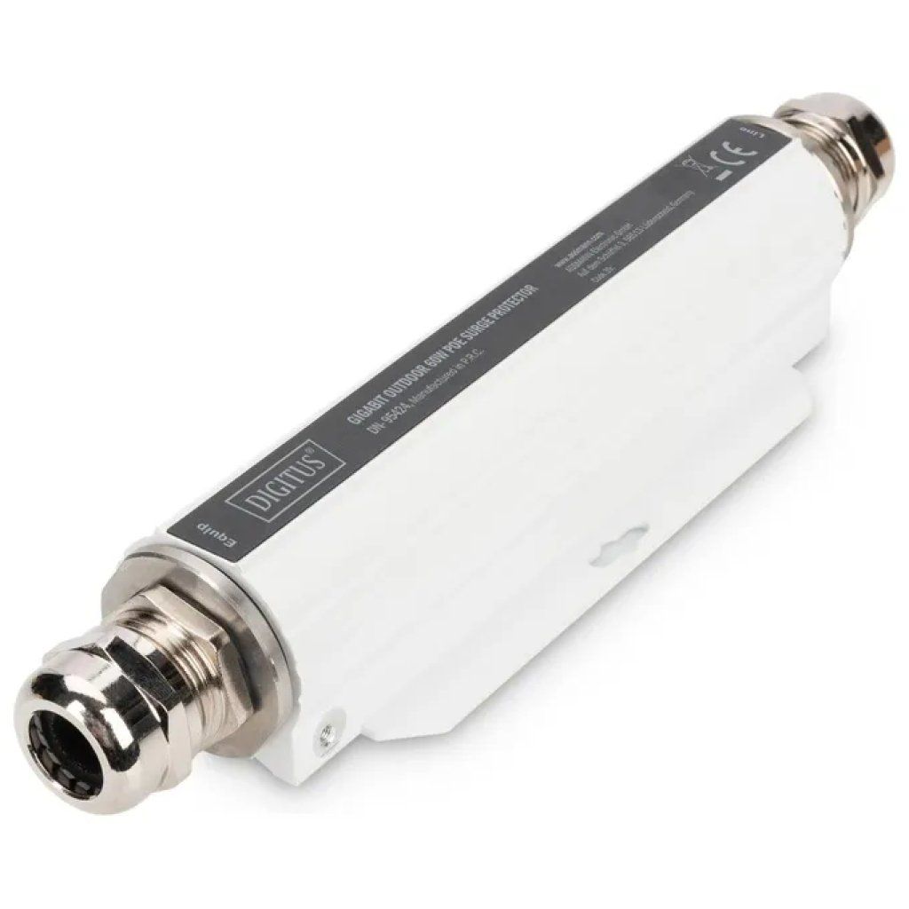 Digitus DN-95425 Protezione Contro le Sovratensioni PoE Gigabit Ethernet 10-100 Digitus DN-95425 Protezione Contro le Sovratensioni PoE Gigabit Ethernet 10-100