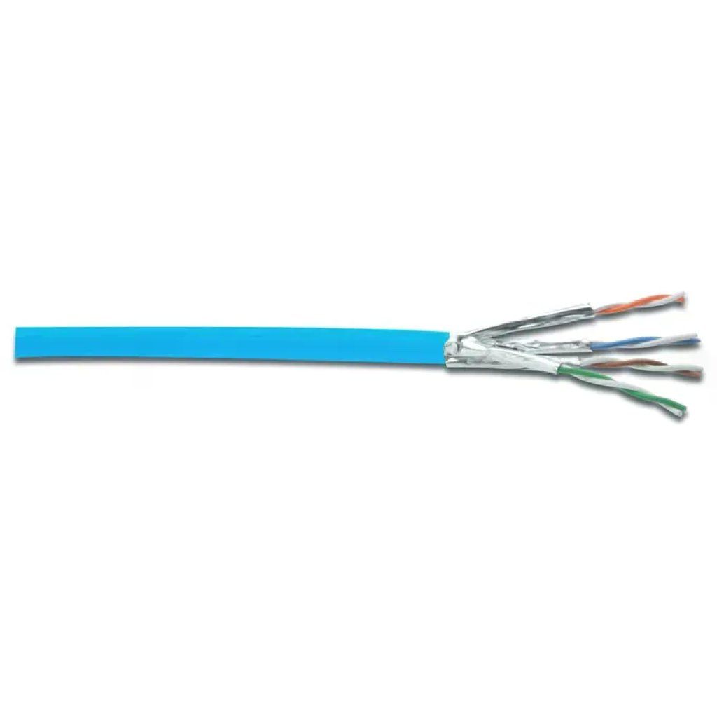 Digitus DK-1623-A-VH-305 Matassa Cavo di Rete Cat 6A U-FTP Solido AWG 23 500 MHz LSZH 305m colore Blu Digitus DK-1623-A-VH-305 Matassa Cavo di Rete Cat 6A U-FTP Solido AWG 23 500 MHz LSZH 305m colore Blu