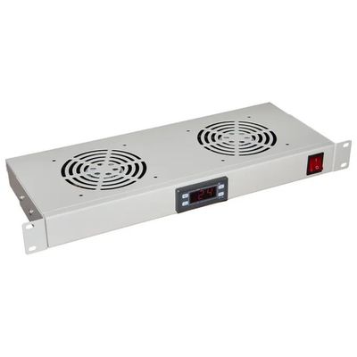 LINK LKVENT2GR Modulo 2 Ventole Raffreddamento con Display Digitale Sensore Temperatura 1 8 m Colore