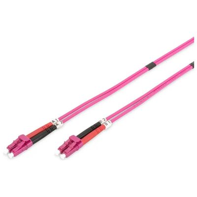 Digitus cavo patch fibra ottica duplex LC-LC OM4, 2 m Digitus cavo patch fibra ottica duplex LC-LC OM4, 2 m