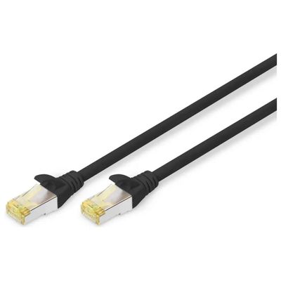 DIGITUS cavo Ethernet patch Cat 6A S/FTP LSZH, 0,5 m, nero DIGITUS cavo Ethernet patch Cat 6A S/FTP LSZH, 0,5 m, nero