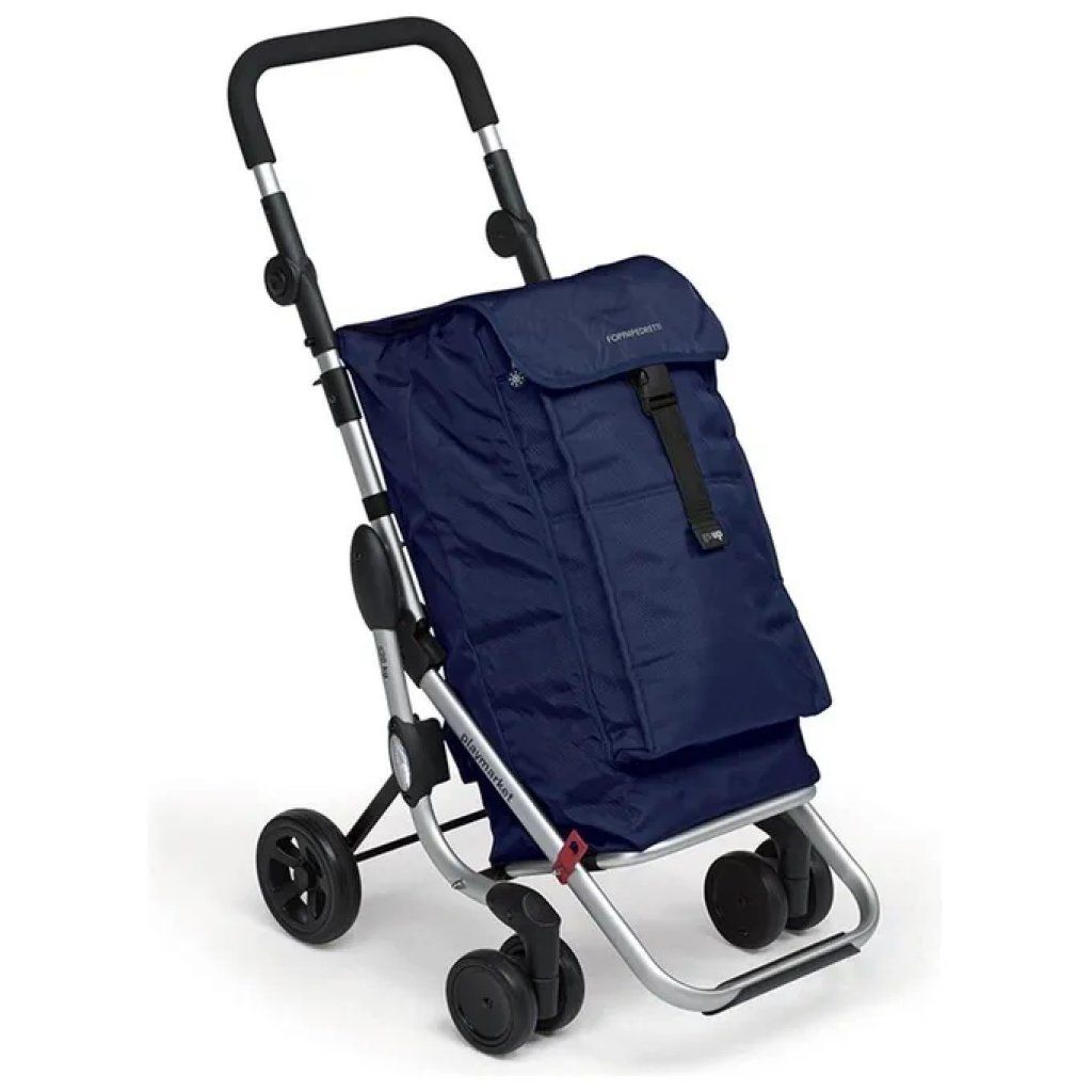 Foppapedretti 9702001400 Go Up Carrello Portaspesa 38 L tasca termica 6 L pieghevole colore Navy