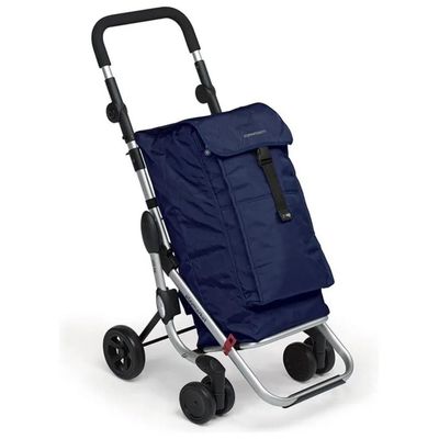 Foppapedretti 9702001400 Go Up Carrello Portaspesa 38 L tasca termica 6 L pieghevole colore Navy