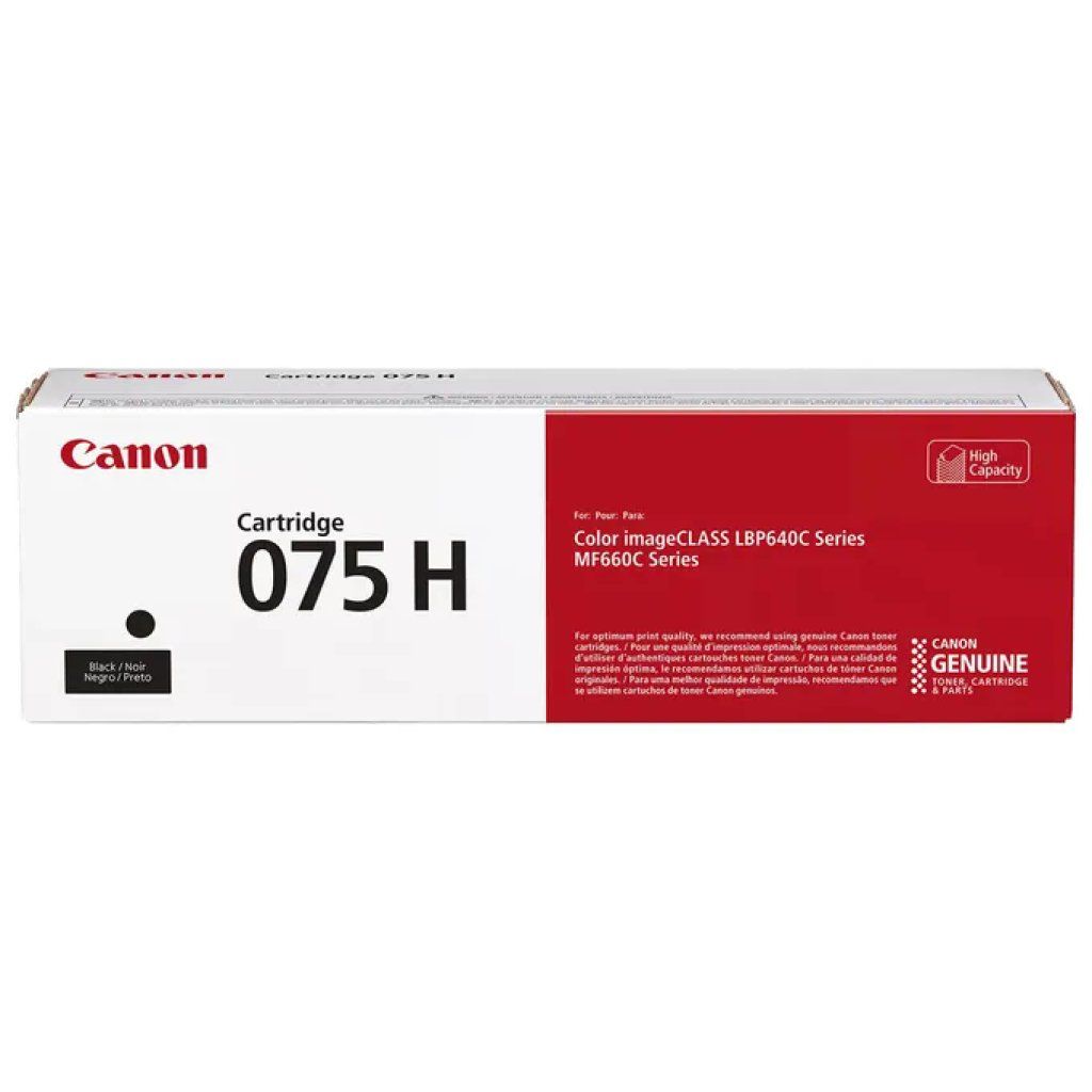 Canon 6369C002 Cartuccia Toner 075H Nero Originale Alta Capacita'
