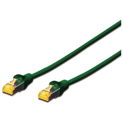 DIGITUS Cavo Ethernet Patch Cat 6A S/FTP RJ45, 0,5 m, Verde DIGITUS Cavo Ethernet Patch Cat 6A S/FTP RJ45, 0,5 m, Verde