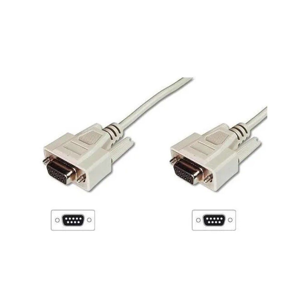Digitus Cavo prolunga seriale DB9 femmina-femmina, 2 m