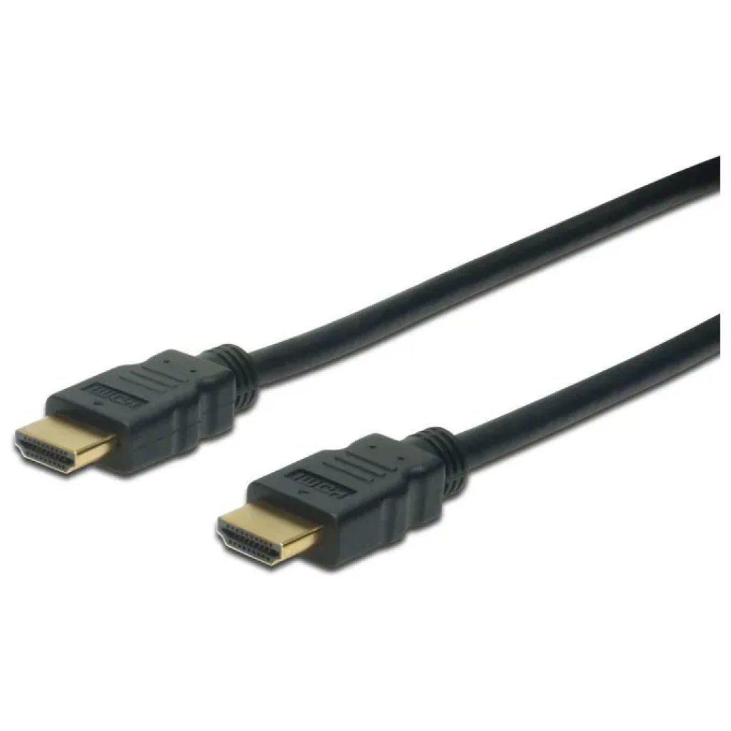 DIGITUS Cavo HDMI 2.0 DIGITUS 4K UHD 60 Hz con Ethernet, 1 m